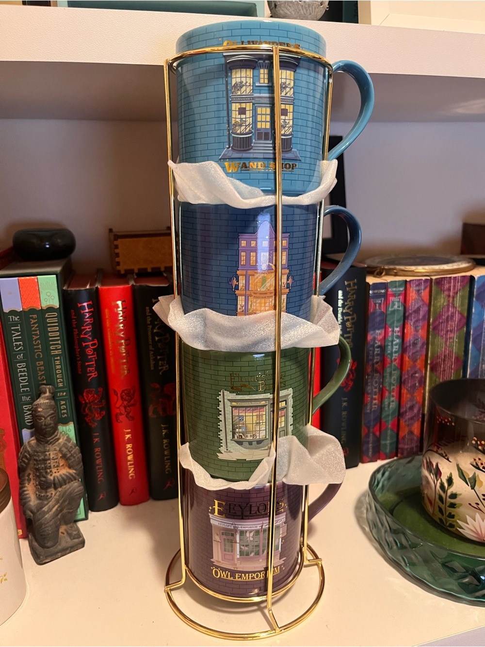 Harry Potter Diagon Alley stackable mugs